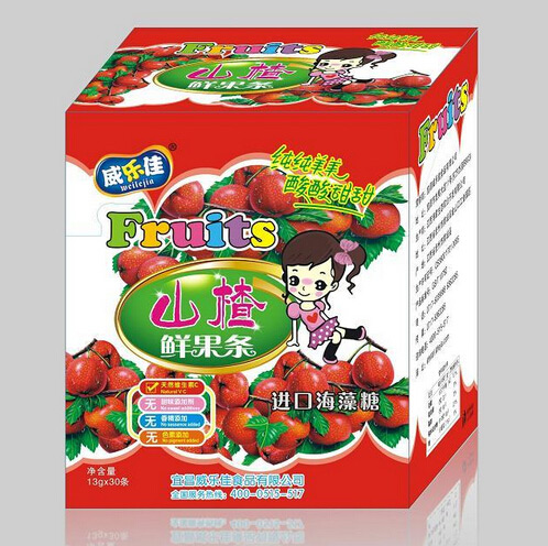 威樂(lè)佳鮮果條山楂味