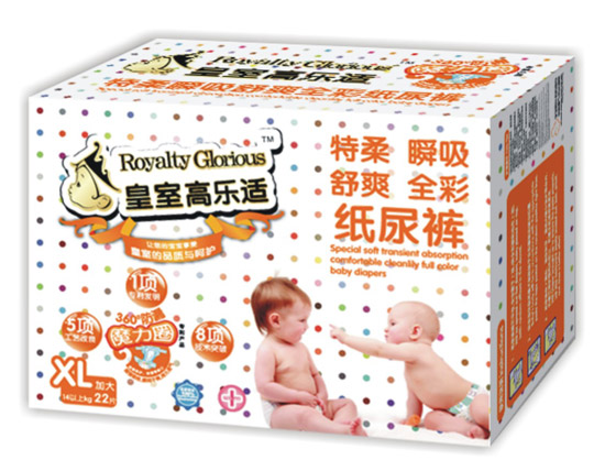 皇室高樂適嬰幼兒紙尿褲XL碼