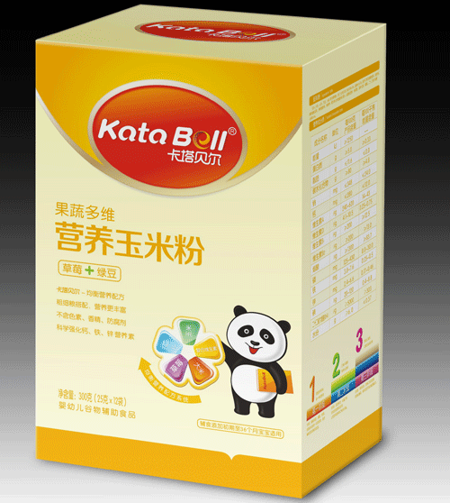 卡塔貝爾草莓+綠豆?fàn)I養(yǎng)玉米粉