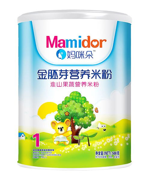 媽咪朵金胚芽淮山果蔬營養(yǎng)米粉(聽裝)