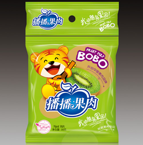 播播果肉獼猴桃果肉5連包單獨(dú)包裝