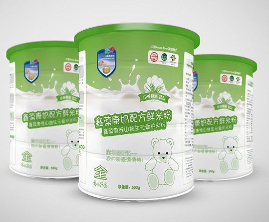 澳澳熊鑫葆康淮山益生元愛護(hù)米粉