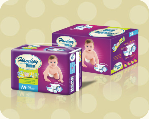哈維奇超薄舒適嬰兒紙尿褲