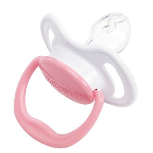 布朗博士安撫奶嘴硬盒裝粉色