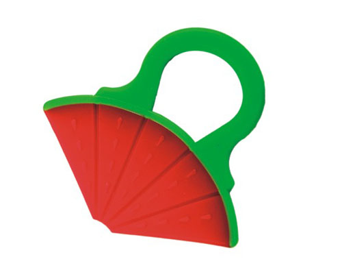 PODEE嬰兒西瓜液態(tài)硅膠牙膠