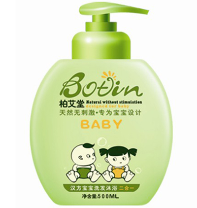柏艾堂漢方寶寶洗發(fā)沐浴二合一