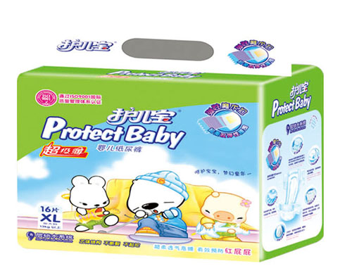 護(hù)兒寶超級(jí)薄嬰兒紙尿褲XL碼16片