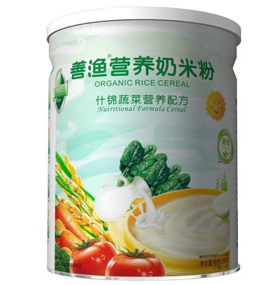 善漁什錦蔬菜營養(yǎng)奶米粉