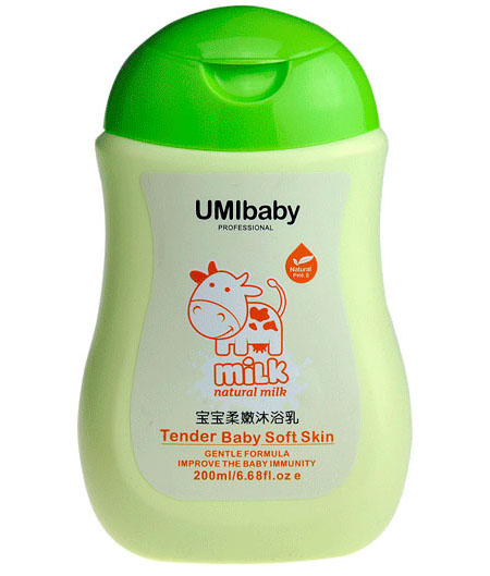 優(yōu)米舒牛奶寶寶柔嫩沐浴乳