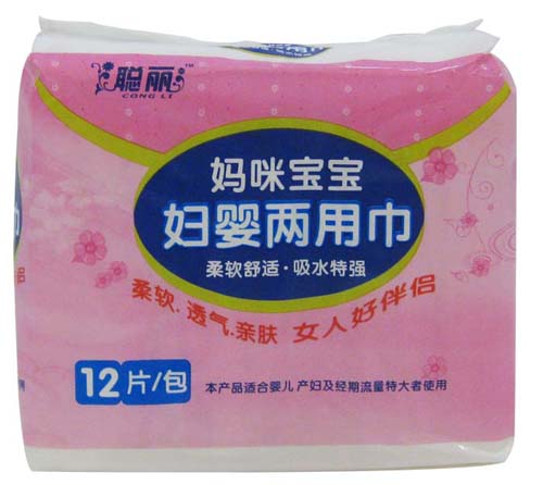 聰麗媽咪寶貝婦嬰兩用巾12片