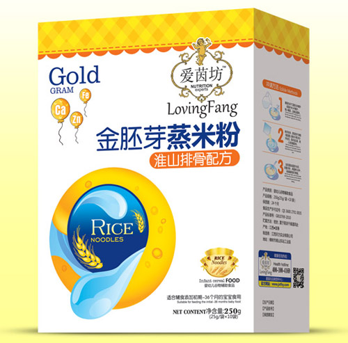 愛茵坊淮山排骨金胚芽蒸米粉盒裝