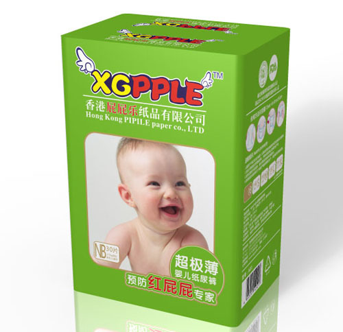 屁屁樂超極薄紙尿褲NB碼30片