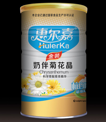 惠爾嘉金裝奶伴菊花晶