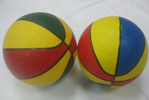 哈哈球8.5寸彩籃球充氣玩具