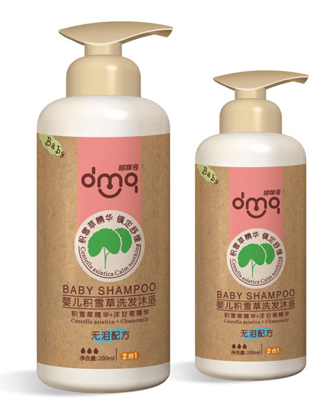 哆咪奇嬰兒積雪草洗發(fā)沐浴二合一