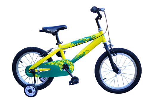 USEE優(yōu)適嘻哈風高碳鋼兒童自行車四色可選