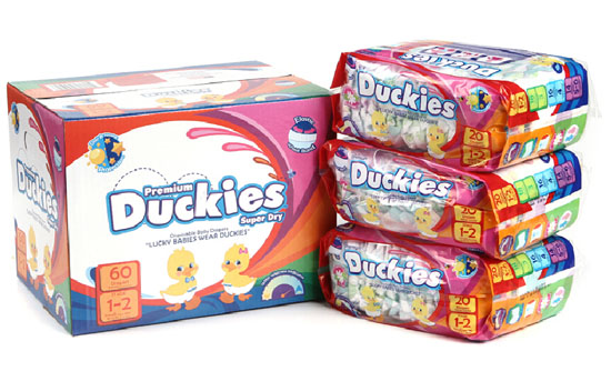 迪可舒嬰兒紙尿褲S碼60片