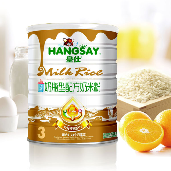 皇仕大骨核桃配方奶瓶型奶米粉