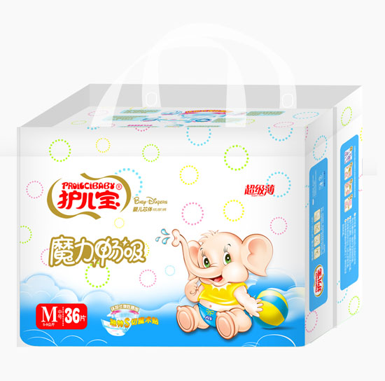 護兒寶魔力暢吸嬰兒芯體紙尿褲M碼中包