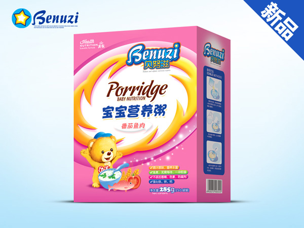 貝努滋番茄魚(yú)肉寶寶營(yíng)養(yǎng)粥