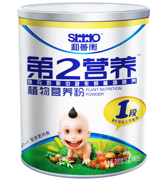 和善衡第2營(yíng)養(yǎng)植物營(yíng)養(yǎng)粉1段200g