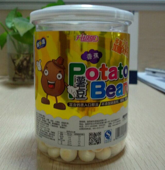 威樂佳小薯豆蔬香蕉味