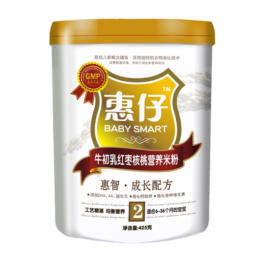 惠仔牛初乳紅棗核桃營(yíng)養(yǎng)米粉