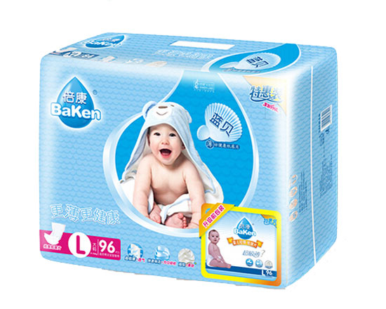 倍康藍(lán)貝紙尿褲L96