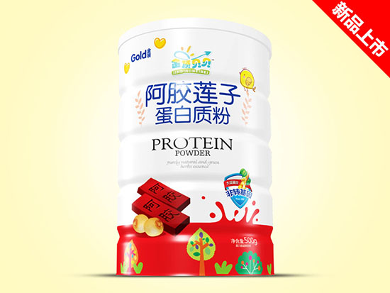 金頂貝貝蛋白質(zhì)粉500g鐵聽-阿膠蓮子