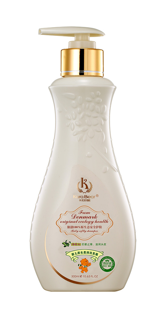 卡拉貝熊300ml嬰兒原生柔潤洗發(fā)露