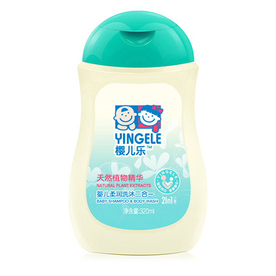 櫻兒樂嬰兒柔潤洗沐二合一