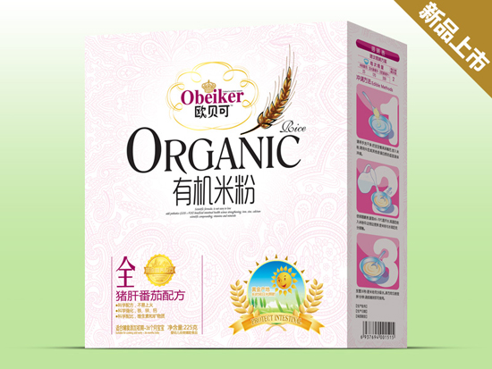 歐貝可豬肝番茄有機米粉盒裝