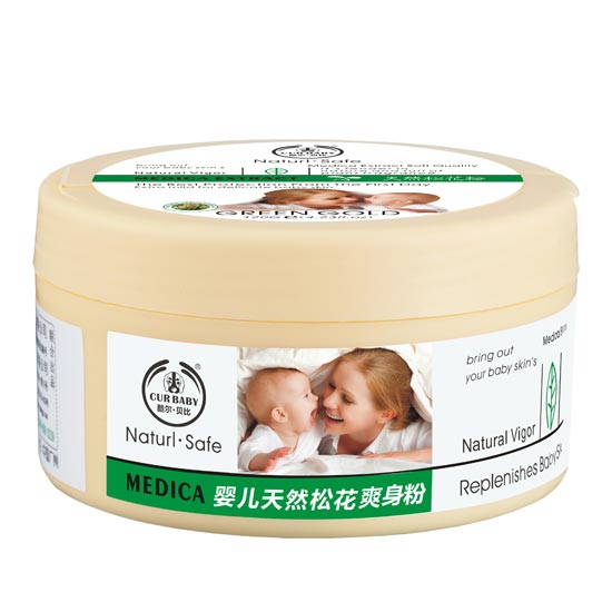 貝比松花爽身粉120g