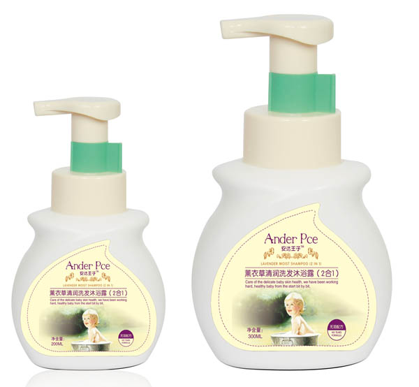 安達(dá)王子薰衣草清潤洗發(fā)沐浴露(2合1)