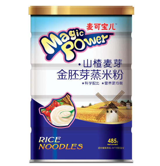 麥可寶兒山楂麥芽胚芽蒸米粉