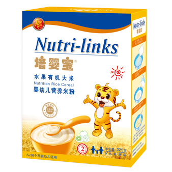 培嬰寶水果有機(jī)大米嬰幼兒營(yíng)養(yǎng)米粉