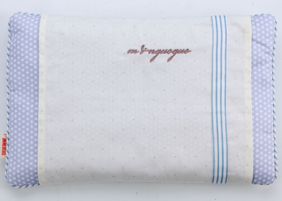 咪呢果果韓系藍(lán)色寶寶枕