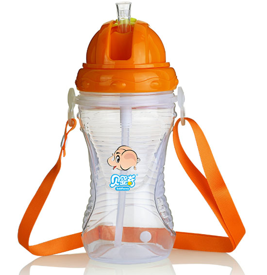 貝嬰奇兒童水壺橙色