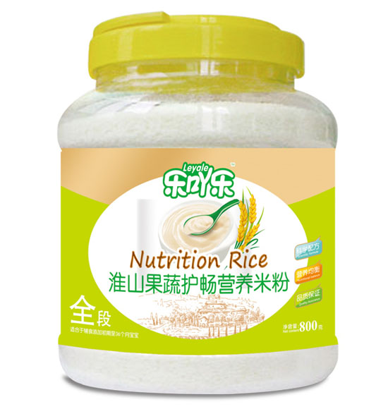 樂吖樂淮山果蔬營養(yǎng)米粉全段