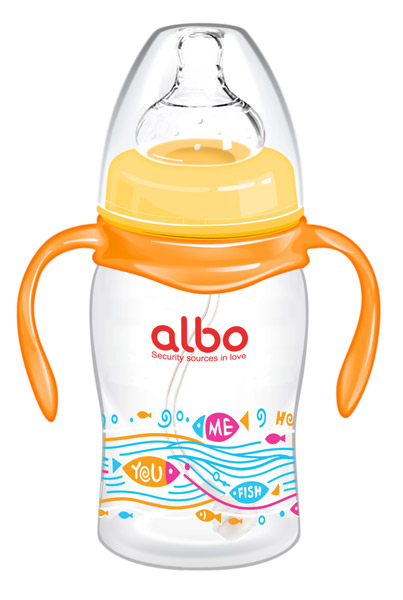 愛(ài)樂(lè)寶220ml寬口圓弧自動(dòng)奶瓶