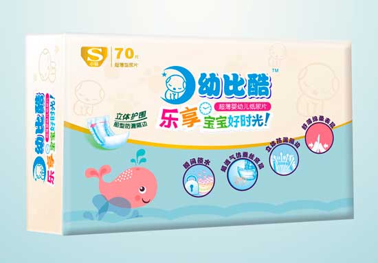 幼比酷紙尿片大包S-70片