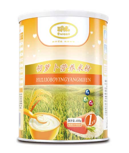 司味400克胡蘿卜營(yíng)養(yǎng)米粉