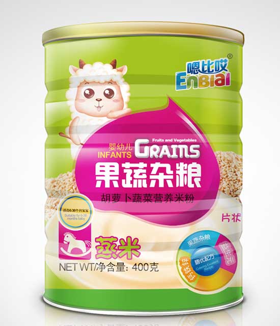 嗯比哎果蔬雜糧胡蘿卜蔬菜營養(yǎng)米粉