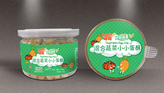 蓓寵蓓寵蔬菜小小蛋酥