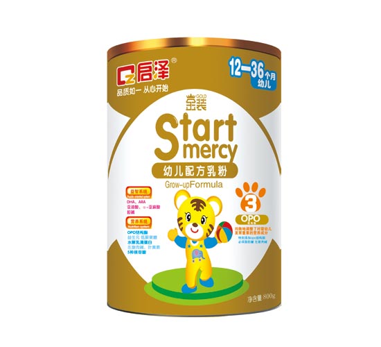 啟澤金裝嬰幼兒奶粉3桶裝