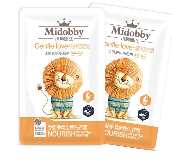 小獅多比孕嬰凈柔全效洗衣液(袋袋)500ML