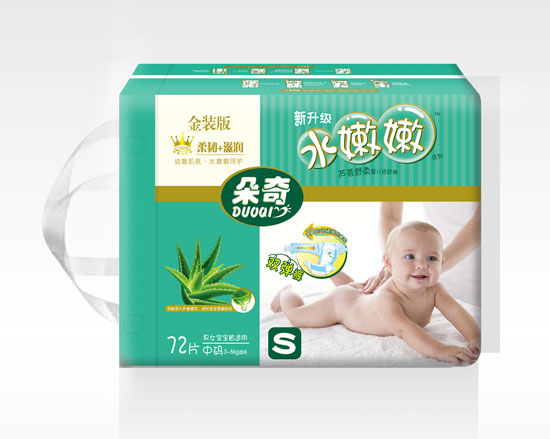 朵奇金裝水嫩嫩紙尿褲?rùn)M放-S