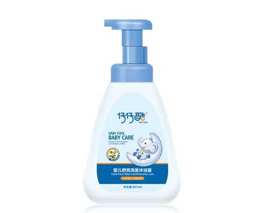 仔仔酷嬰兒舒爽洗發(fā)沐浴露500ML