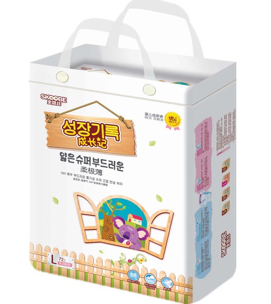 史酷比柔極薄紙尿褲L72