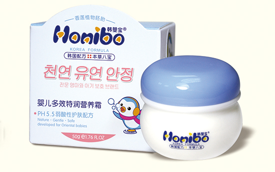 韓嬰寶嬰兒多效特潤營養(yǎng)霜